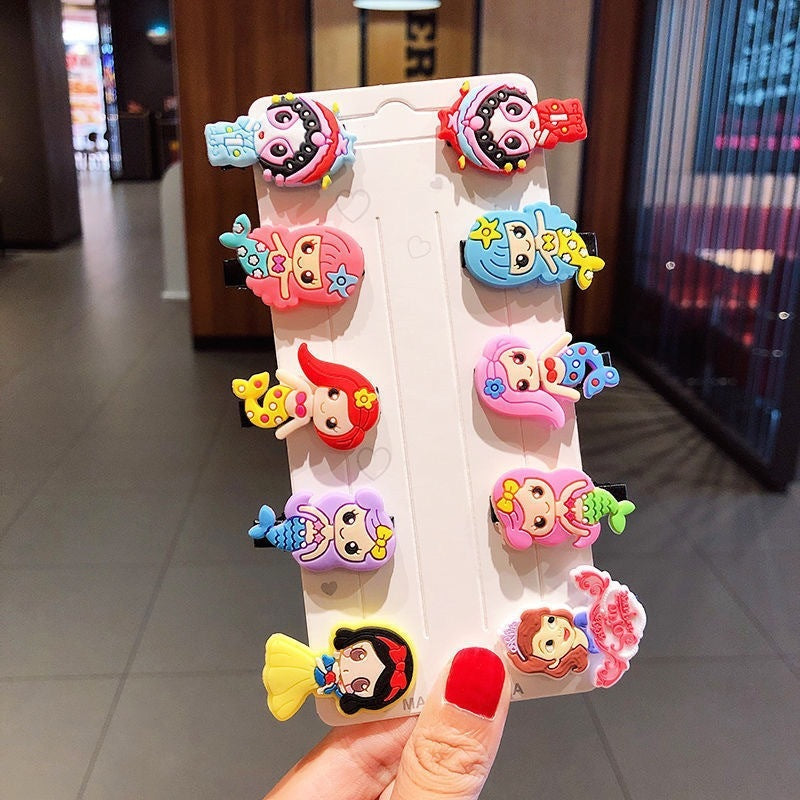 Super cute cream ice cream kids hairpin