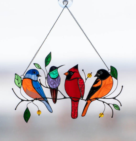 Cross-border Independent Station Home Decoration Pendant Bird Pendant Factory Custom Bird Series Pendant