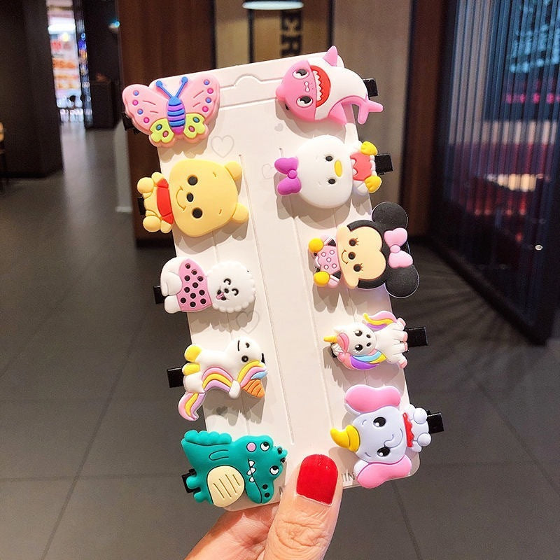 Super cute cream ice cream kids hairpin