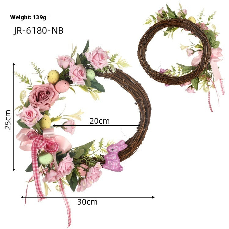 Easter Ornaments Creative Festival Door Hanging