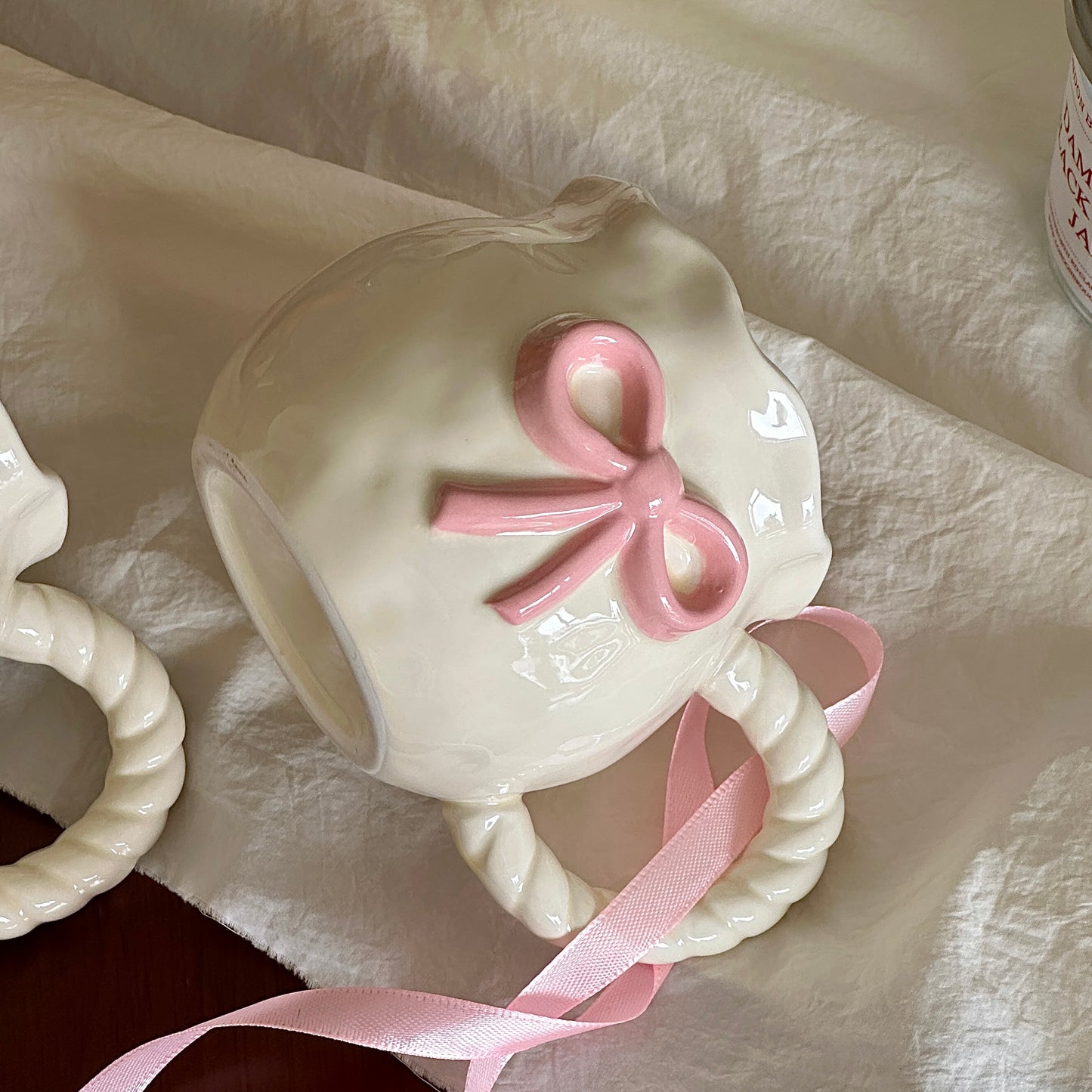 Irregular Cute Cherry Art Mug Gift Ceramic Cup