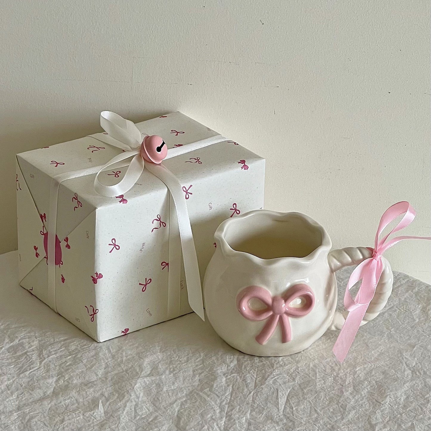 Irregular Cute Cherry Art Mug Gift Ceramic Cup