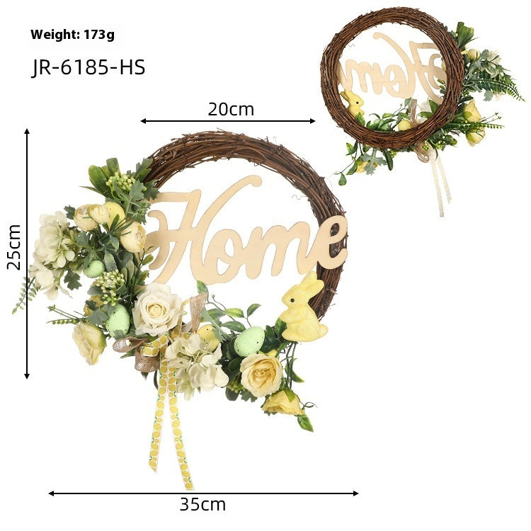Easter Ornaments Creative Festival Door Hanging