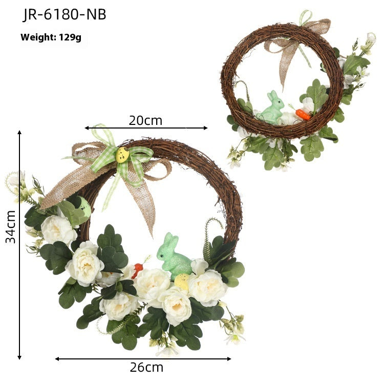 Easter Ornaments Creative Festival Door Hanging