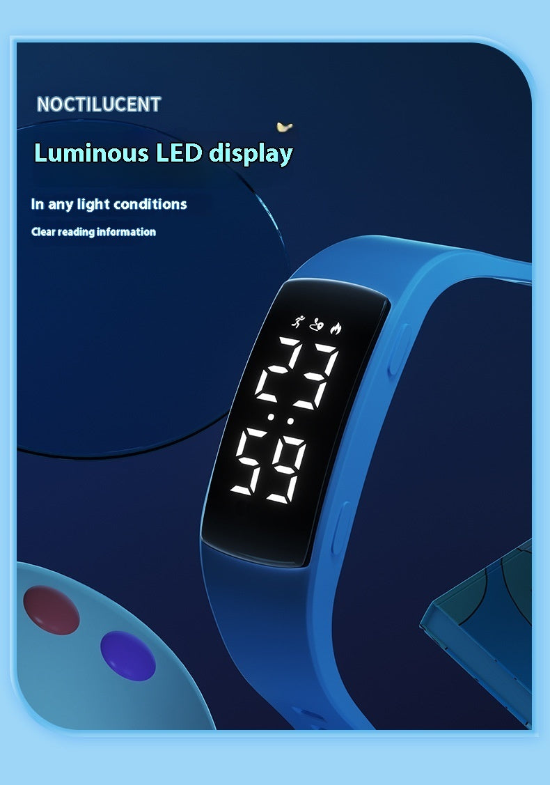 Vibration Alarm Clock Smart Waterproof Electronic Watch