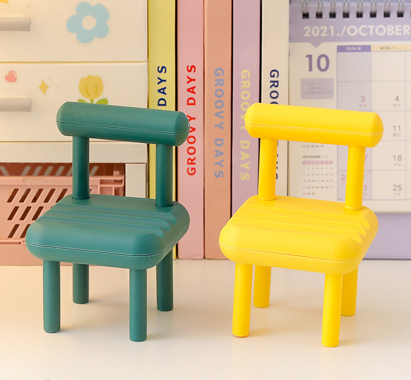 Mobile Phone Holder Creative Small Chair Holder