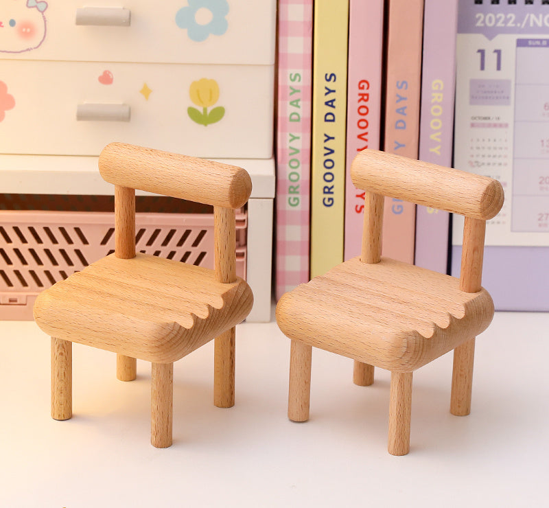 Mobile Phone Holder Creative Small Chair Holder