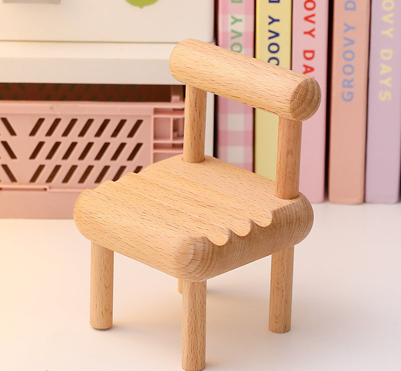 Mobile Phone Holder Creative Small Chair Holder