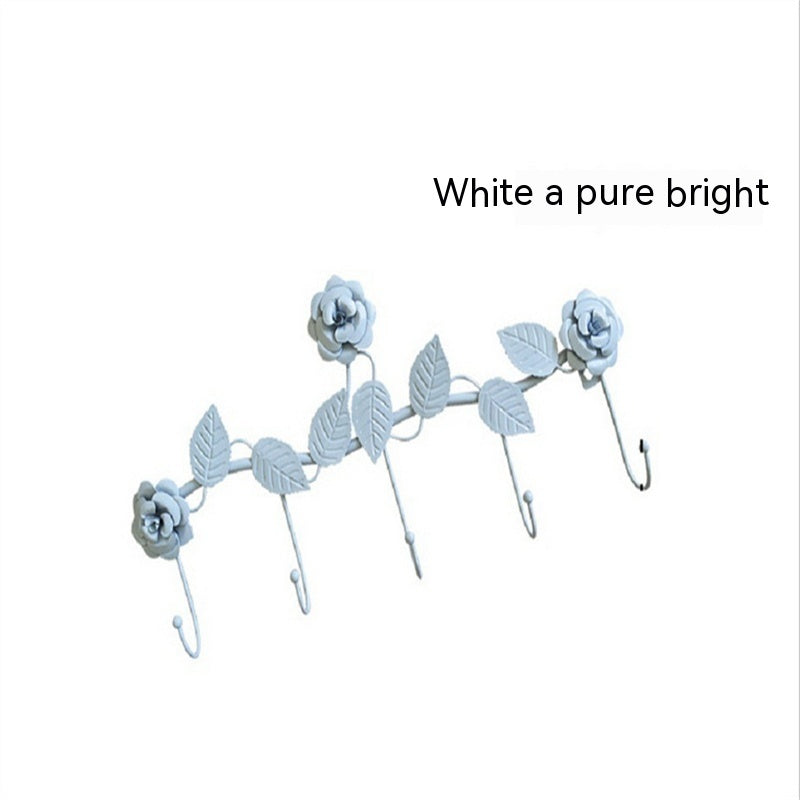 Iron Strong Creative Rose Nail Wall Hook Clothing Store Storage Metal Clothes Hook