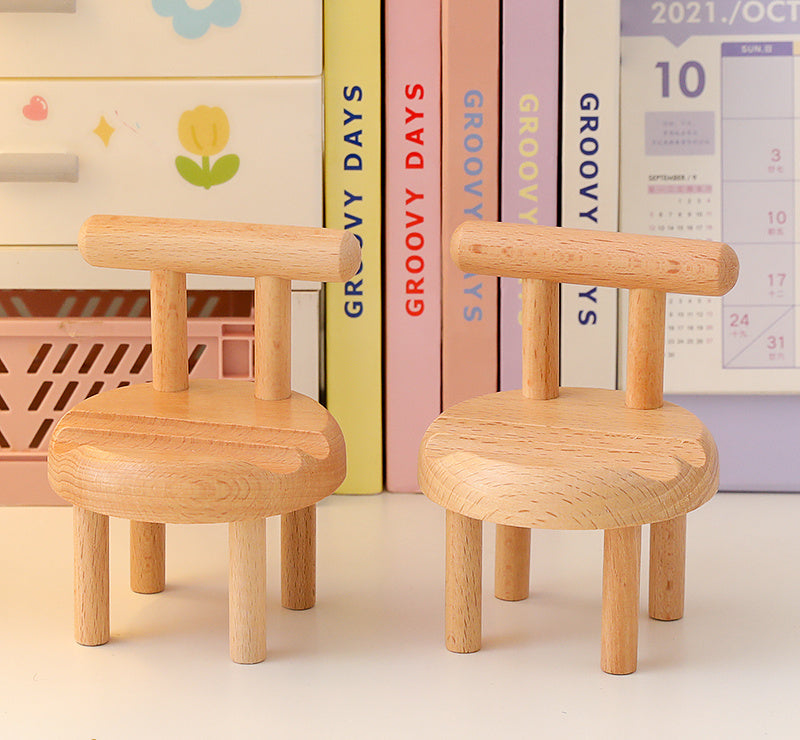 Mobile Phone Holder Creative Small Chair Holder