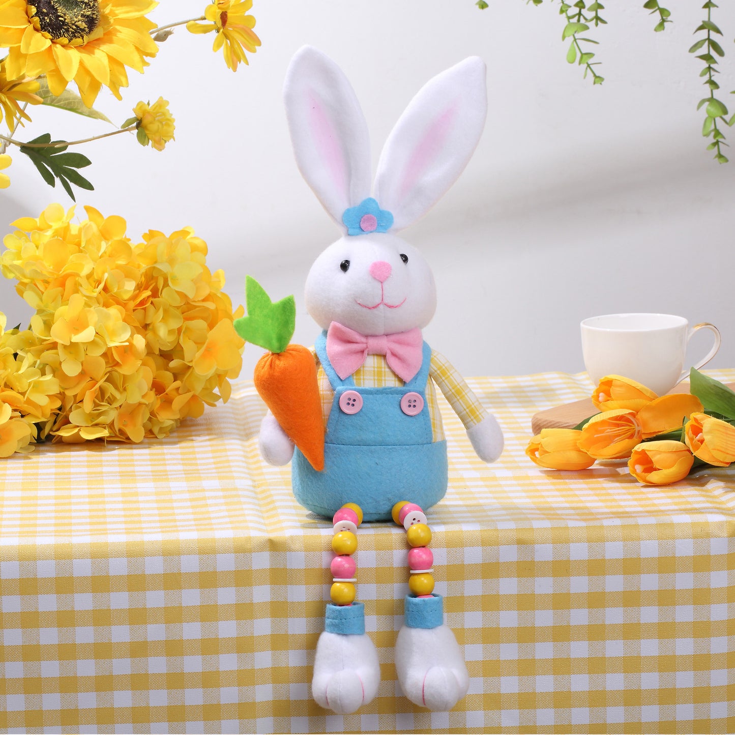 Easter Bunny Spring Pastoral Doll Ornaments